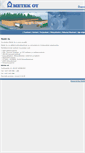 Mobile Screenshot of metek.fi