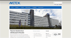 Desktop Screenshot of metek.ee
